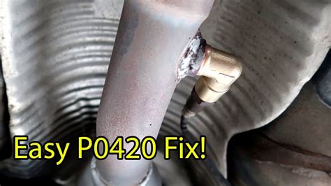how to fix a code po420