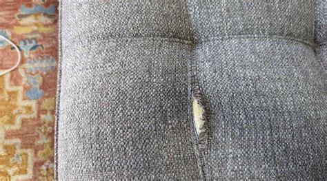 How To Fix A Cut In Fabric Couch