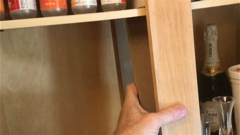 how to fix a drooping shelf