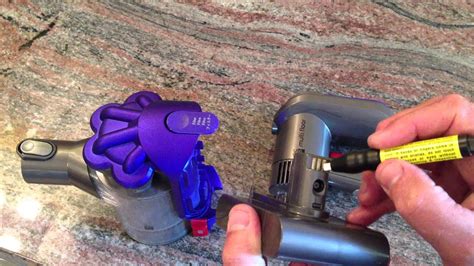 how to fix a dyson handheld