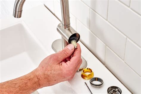How To Fix A Faucet That Is Leaking From The Handle
