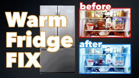 How To Fix A Fridge That Won't Get Cold