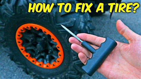 How To Fix A Hole In A Tire