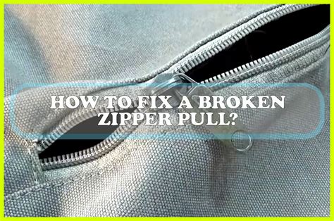 How To Fix A Hole In A Zipper