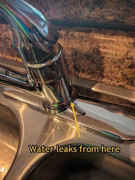 How To Fix A Kitchen Faucet Leaking Underneath