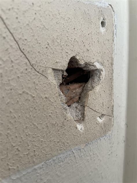 How To Fix A Large Hole In A Textured Wall