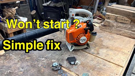 How To Fix A Leaf Blower That Won't Start