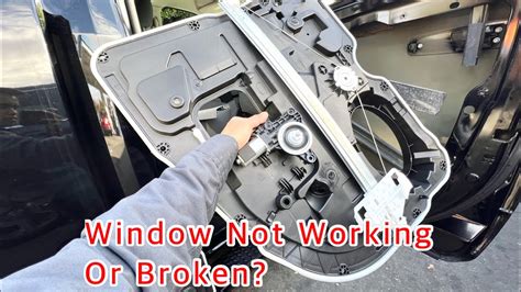 How To Fix A Manual Window That Won't Roll Up