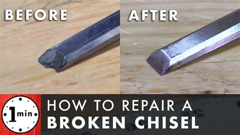 How To Fix A Mushroomed Chisel