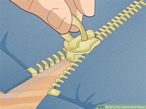How To Fix A Pulled Apart Zipper