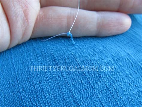 How To Fix A Pulled Thread On Silk