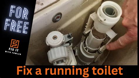 How To Fix A Push Button Toilet From Running