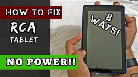 How To Fix A Rca Tablet