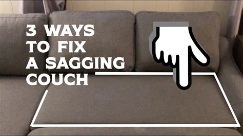 How To Fix A Sagging Sofa