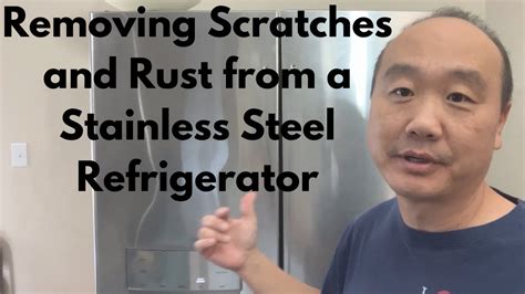 How To Fix A Scratch On A Fridge