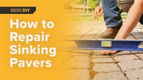 How To Fix A Sinking Yard