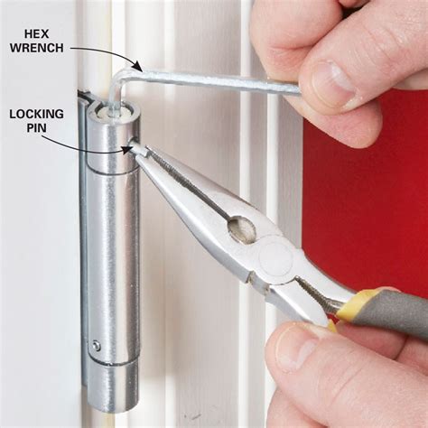 How To Fix A Spring Door Hinge