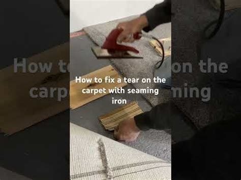 How To Fix A Tear In A Carpet