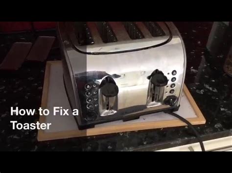 How To Fix A Toaster Element