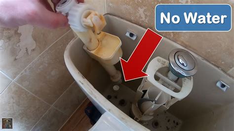 How To Fix A Toilet Cistern That Won't Fill