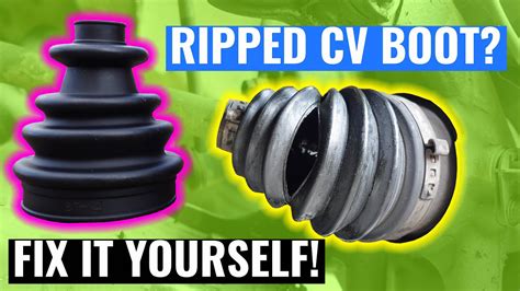 How To Fix A Torn Cv Boot