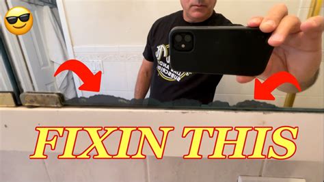 How To Fix A Wall Mirror