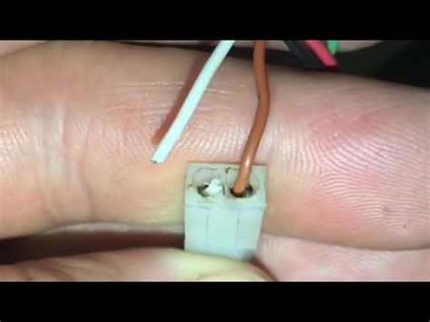 How To Fix A Wire Terminal