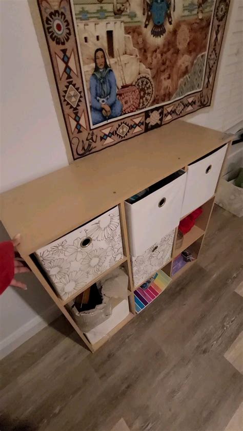 how to fix a wobbly cube shelf