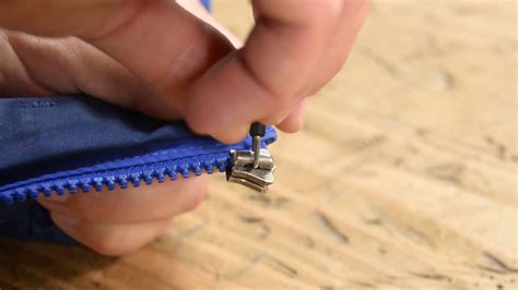 How To Fix A Zipper When The Slider Is On One Side