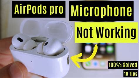How to Fix Airpod Pro Microphone