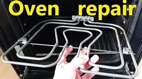 How To Fix An Element In An Oven