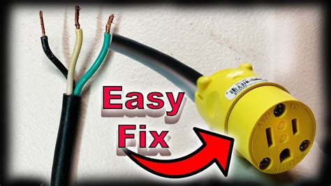 How To Fix An Extension Cord Plug
