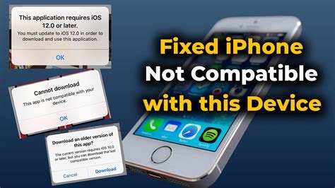 How To Fix App Not Compatible With This Device Ios