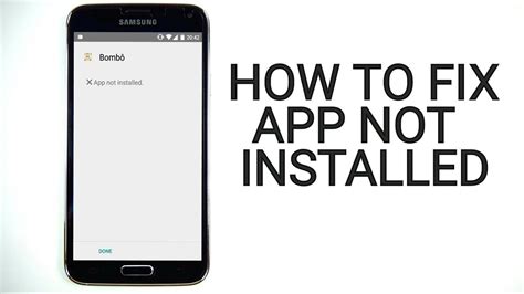  62 Most How To Fix Application Not Installed Samsung Tips And Trick