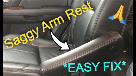 How To Fix Armrest