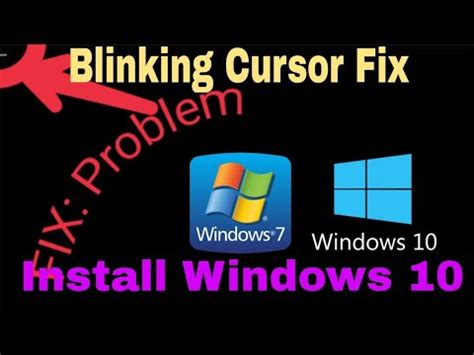 How To Fix Black Screen With Blinking Cursor Windows 7