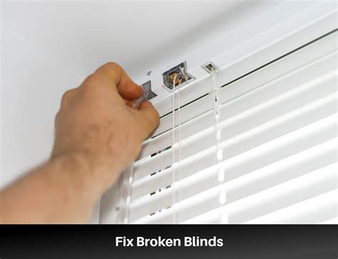 how to fix blinds with string inside