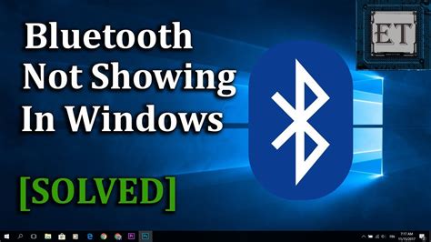 how to fix bluetooth problem in windows 10 pro
