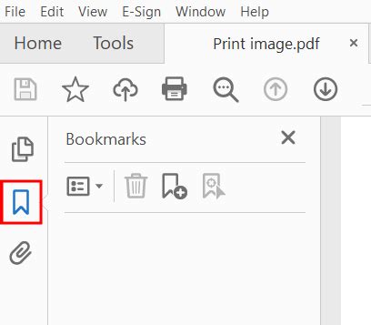 How To Fix Bookmarks In Adobe