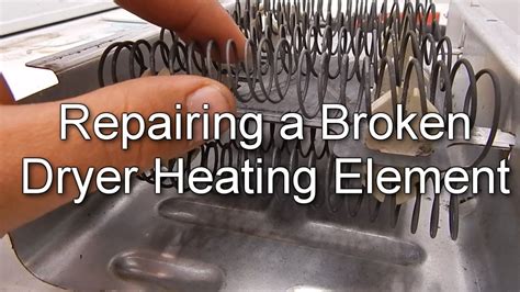 How To Fix Broken Heating Element Dryer