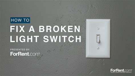 How To Fix Broken Light Switch Toggle