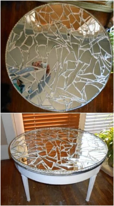 How To Fix Broken Mirror On Table