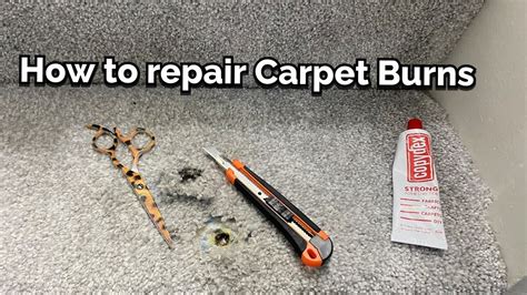 How To Fix Burn Marks In Car Carpet