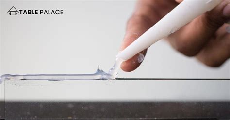 How To Fix Chip In Gloss Table