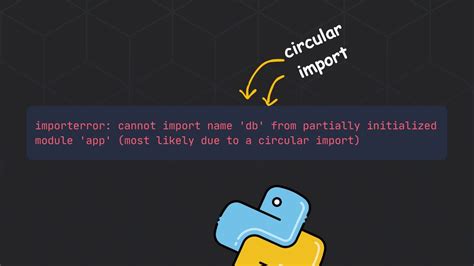 how to fix circular imports python