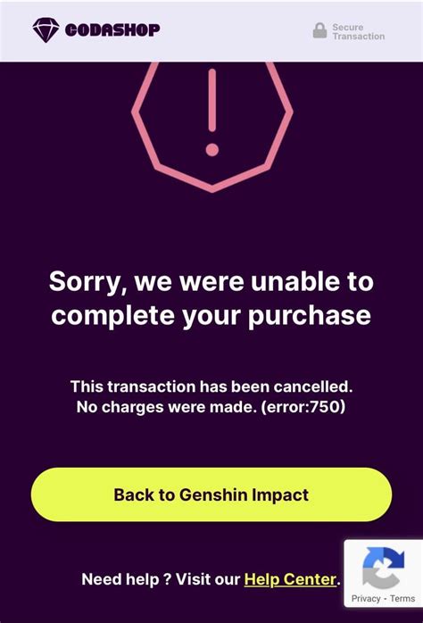 how to fix codashop error 750