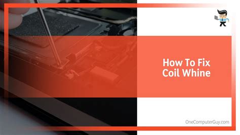 How to quickly & easily fix coilwhine(coil choke noise) Page 6