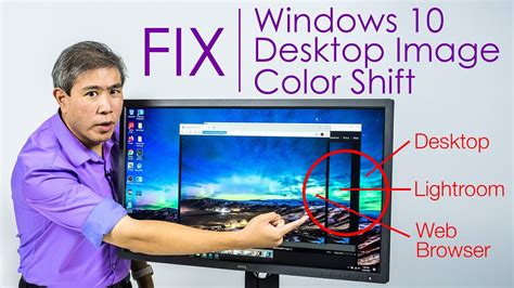 how to fix color on computer screen
