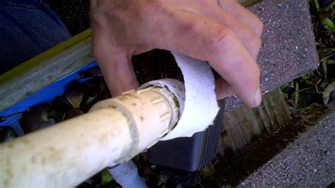 How To Fix Cracked Plastic Pipe