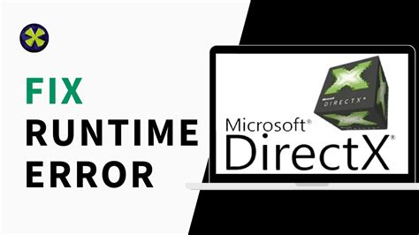 how to fix directx runtime